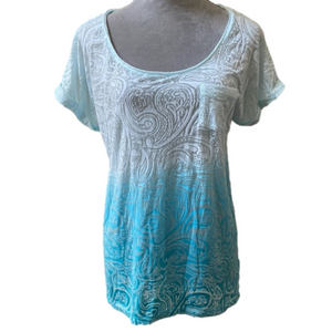 NWT Maurices M Blue Teal ombre